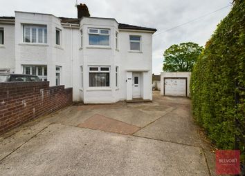 Thumbnail 3 bed semi-detached house for sale in Bryncerdin Road, Newton, Swansea