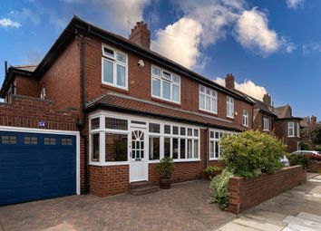 Thumbnail 4 bed semi-detached house for sale in The Grove, Gosforth, Newcastle Upon Tyne, Tyne &amp; Wear