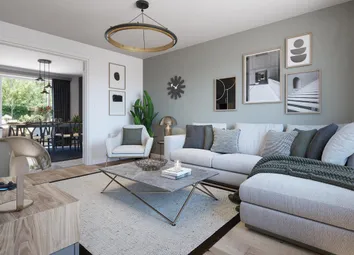 Open Plan Lounge With Plenty Of Space For Two Sofas