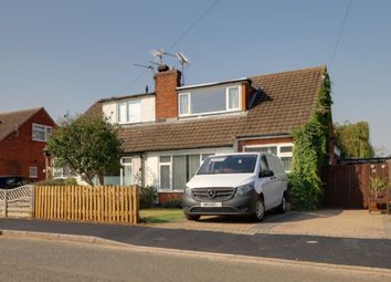 Thumbnail 3 bed semi-detached house for sale in Belvoir Gardens, Great Gonerby, Grantham