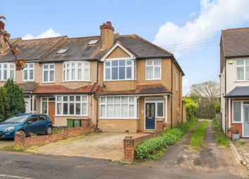 Thumbnail 3 bedroom end terrace house for sale in Stoneleigh Avenue, Worcester Park