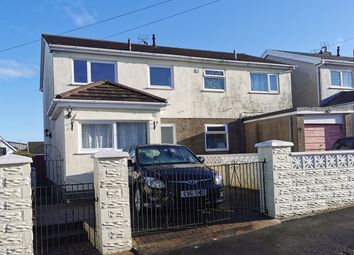 Thumbnail Semi-detached house for sale in Dale View, Cefn Cribwr