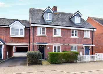 Thumbnail 3 bed town house for sale in Bose Avenue, Biggleswade