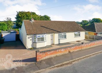 Thumbnail 3 bed detached bungalow for sale in Hawthorn Road, Costessey, Norwich