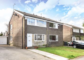 Thumbnail 3 bed semi-detached house for sale in Primley Park Drive, Alwoodley, Leeds