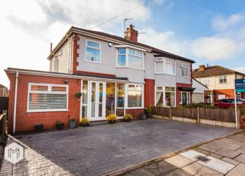 Thumbnail 4 bed semi-detached house for sale in Wilmslow Avenue, Bolton, Greater Manchester