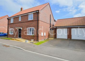 Thumbnail 4 bed detached house for sale in Willow Court, Cowbit, Spalding