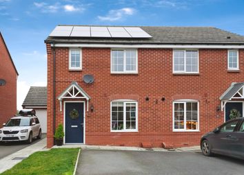 Thumbnail 3 bed semi-detached house for sale in Banks Road, Badsey, Evesham, Worcestershire