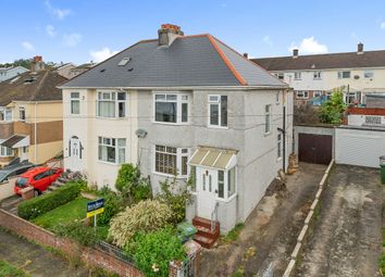 Thumbnail Semi-detached house for sale in Darwin Crescent, Plymouth, Devon