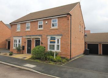 Thumbnail Semi-detached house to rent in Woodroffe Way, East Leake, Loughborough