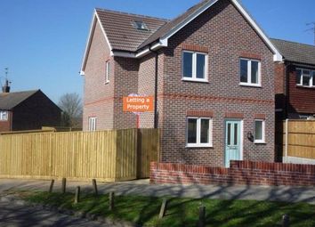 Thumbnail 4 bed detached house to rent in Purley Way, Frimley, Camberley