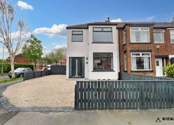 Thumbnail 3 bedroom end terrace house for sale in Murrayfield Road, Hull