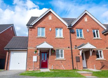 Thumbnail 3 bed semi-detached house for sale in Kineton Way, Sunderland