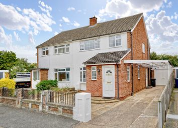 Thumbnail 3 bed semi-detached house for sale in Manor Farm Road, St Neots