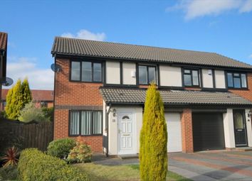 Thumbnail 3 bed semi-detached house for sale in The Glade, Abbey Farm, Newcastle Upon Tyne