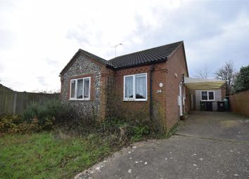 Thumbnail 2 bed detached bungalow for sale in Gorse Close, Mundesley, Norwich