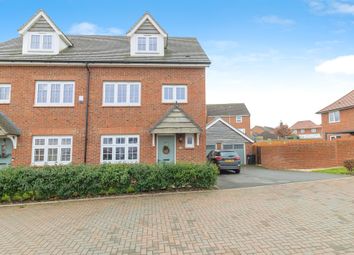 Thumbnail 4 bed semi-detached house for sale in Shackleton Grove, Leighton Buzzard