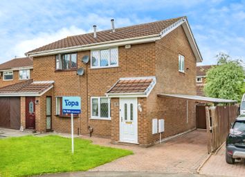 Thumbnail 2 bedroom semi-detached house for sale in Dundee Close, Fearnhead, Warrington