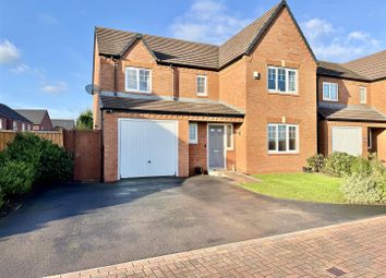 Thumbnail 4 bed detached house for sale in Springfield Gardens, Gnosall, Stafford