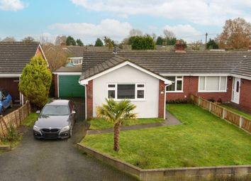 Thumbnail 2 bed semi-detached bungalow for sale in Churchill Drive, Wem, Shrewsbury, Shropshire