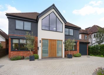 Thumbnail 5 bed detached house for sale in Woodland Way, Weybridge, Surrey