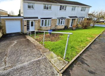 Thumbnail 3 bed semi-detached house for sale in Highfields, Brackla, Bridgend