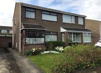Thumbnail 3 bed semi-detached house for sale in Nimbus Close, Marton-In-Cleveland, Middlesbrough