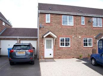 Thumbnail Semi-detached house to rent in Primrose Drive, Branston, Burton-On-Trent