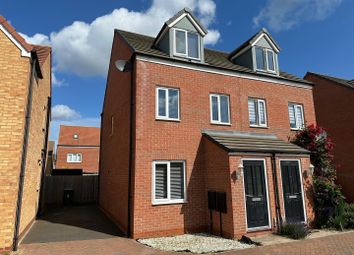 Thumbnail Semi-detached house for sale in Antonia Grove, Stanground South, Peterborough