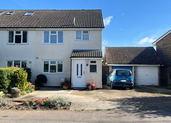 Thumbnail 3 bed semi-detached house for sale in Wheatsheaf Way, Linton, Cambridge