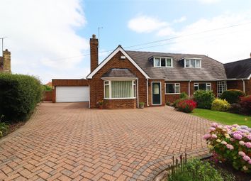 Thumbnail 3 bed semi-detached bungalow for sale in Tranby Avenue, Hessle