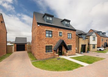 Thumbnail 4 bed detached house for sale in Corver Crescent, Hazlerigg, Newcastle Upon Tyne