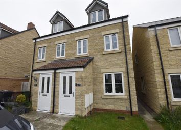 Thumbnail 3 bed semi-detached house for sale in Airfield Way, Weldon, Corby