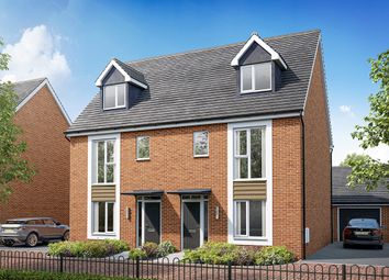 Thumbnail Semi-detached house for sale in "The Becket" at Heron Drive, Meon Vale, Stratford-Upon-Avon