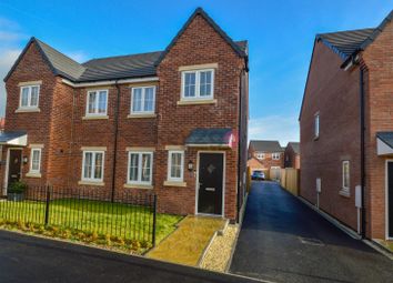 Thumbnail 3 bed semi-detached house for sale in Hawthorne Road, Barlborough, Chesterfield