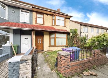 Thumbnail 4 bed end terrace house for sale in Rawcliffe Road, Liverpool, Merseyside