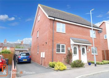 Thumbnail 3 bed semi-detached house for sale in Valley Gardens, Leiston, Suffolk