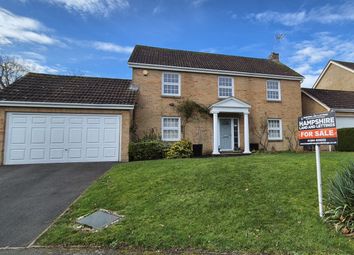 Thumbnail 4 bed detached house for sale in Burdock Close, Goodworth Clatford, Andover