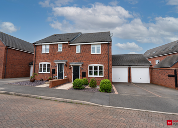 Thumbnail Semi-detached house for sale in Triumph Road, Hinckley, Leicestershire