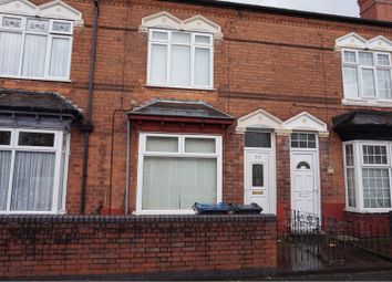 Thumbnail 3 bed terraced house for sale in Tewkesbury Road, Aston, Birmingham