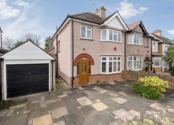 Thumbnail 3 bed semi-detached house for sale in Courtenay Road, Worcester Park