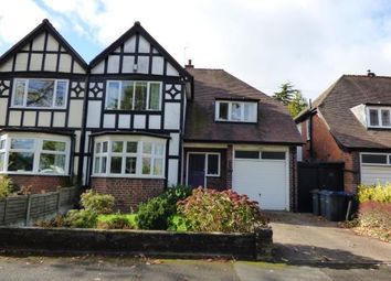 Thumbnail 4 bed semi-detached house for sale in Grove Road, Kings Heath, Birmingham, West Midlands