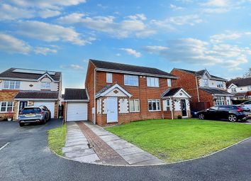 Thumbnail Semi-detached house for sale in Maslin Grove, Peterlee
