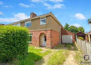 Thumbnail 4 bed semi-detached house for sale in Overbury Road, Hellesdon, Norwich