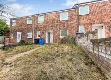 Thumbnail 3 bed terraced house for sale in Woodruff Close, Norwich