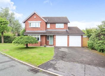 Thumbnail 4 bed detached house for sale in Hawkstone Court, Perton, Wolverhampton, Staffordshire