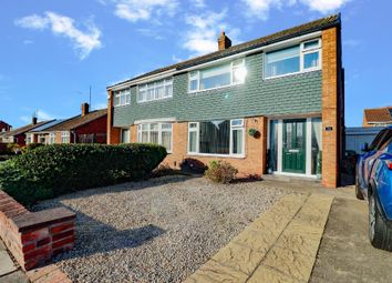 Thumbnail 3 bed semi-detached house for sale in Mainsforth Drive, Low Grange, Billingham