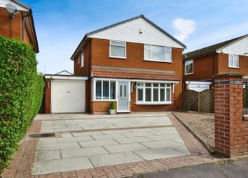 Thumbnail 3 bed detached house for sale in Petersfield Drive, Manchester, Greater Manchester