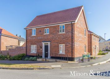 Thumbnail 4 bed link-detached house for sale in Egyptian Goose Road, Sprowston, Norwich
