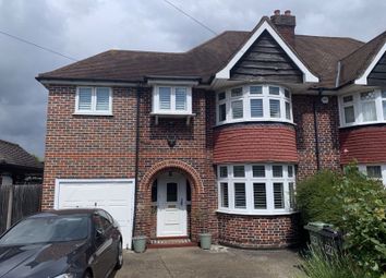 Thumbnail 3 bed semi-detached house to rent in Grafton Road, Worcester Park